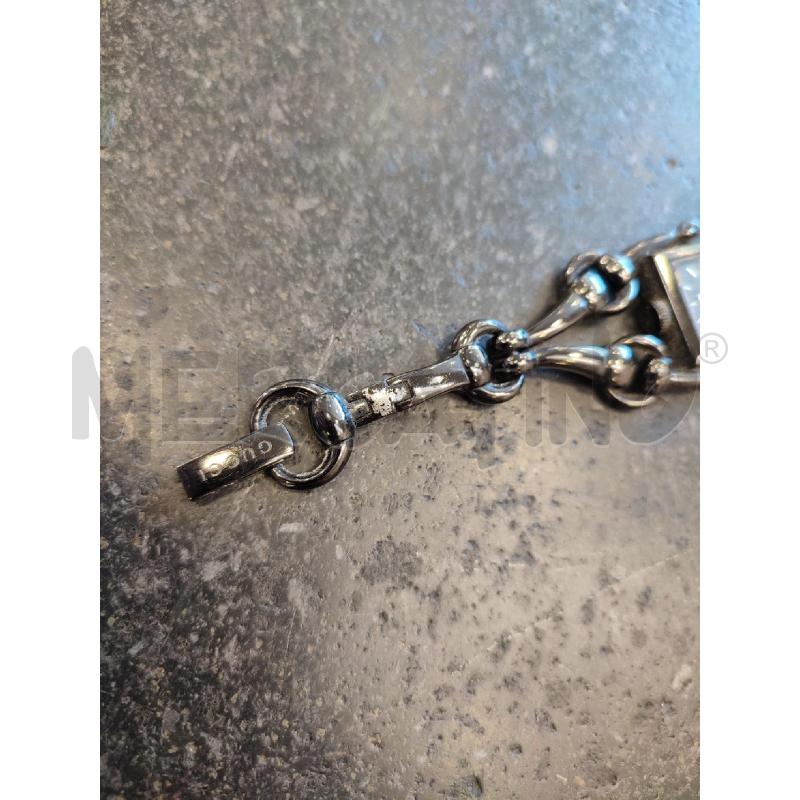 OROLOGIO DA POLSO NERO GUCCI BRACCIALE STAFFE METALLO  | Mercatino dell'Usato Roma montemario 3