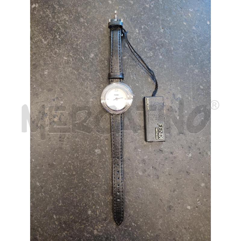 OROLOGIO DA POLSO NERO TONDO FENDI  | Mercatino dell'Usato Roma montemario 2
