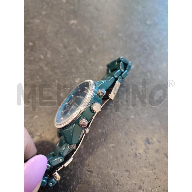 OROLOGIO DA POLSO VERDE PETROLIO MICHAEL KORS | Mercatino dell'Usato Roma montemario 4