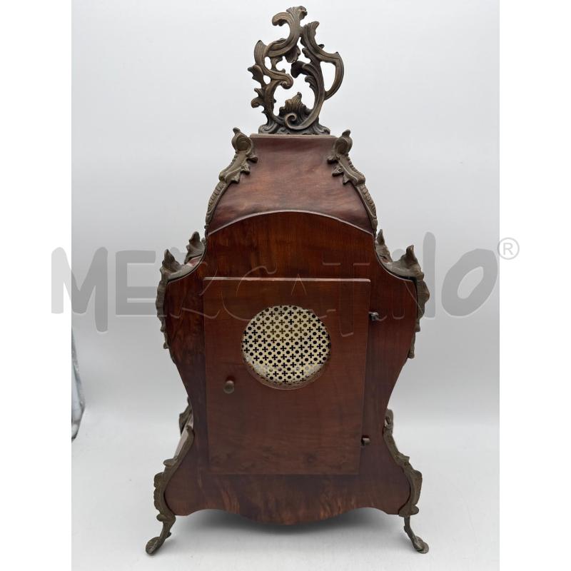 OROLOGIO DA TAVOLO LEGNO INTARSI | Mercatino dell'Usato Roma montemario 3