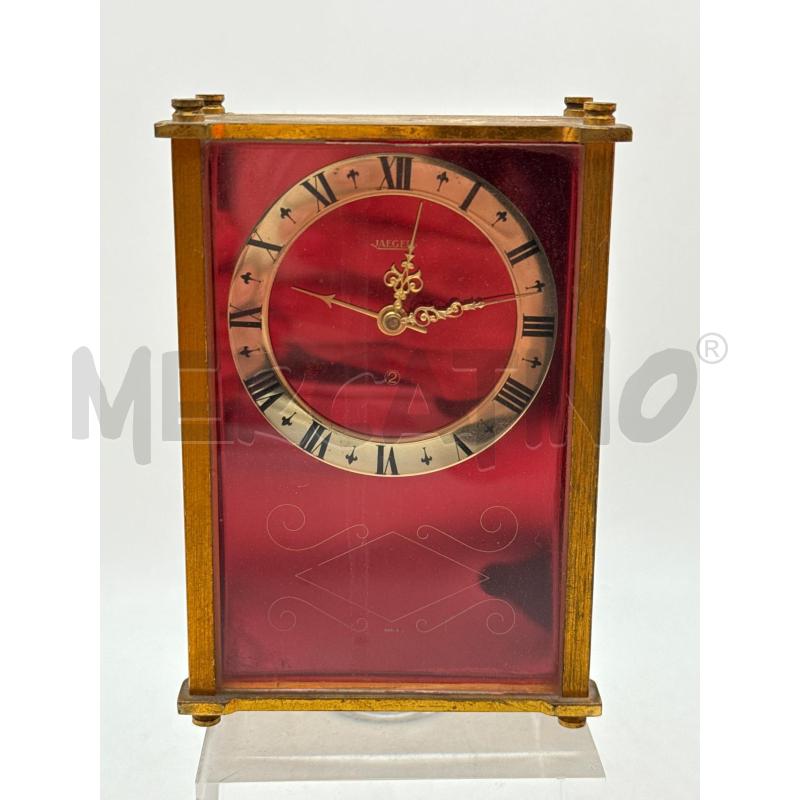 OROLOGIO JAEGER TAVOLO ROSSO CARILLON DIFF 1968 | Mercatino dell'Usato Roma montemario 1