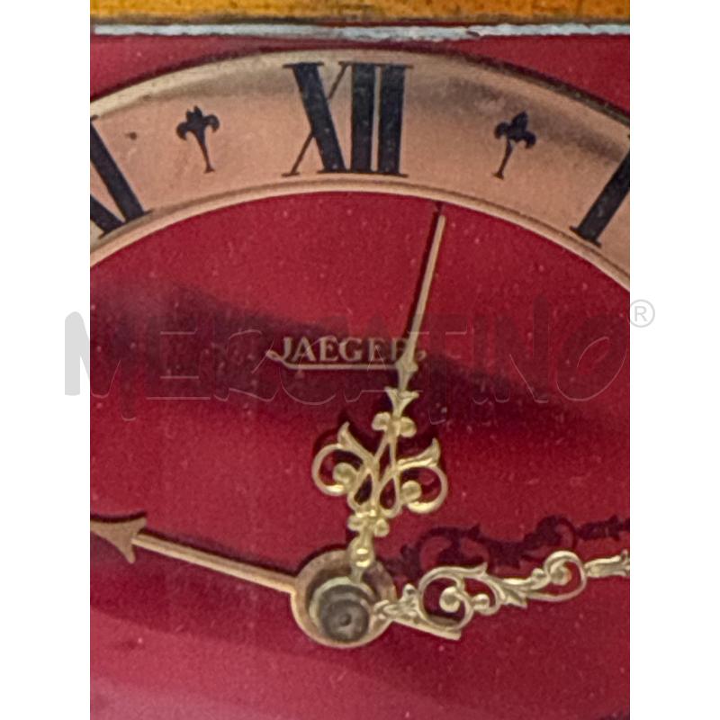 OROLOGIO JAEGER TAVOLO ROSSO CARILLON DIFF 1968 | Mercatino dell'Usato Roma montemario 2