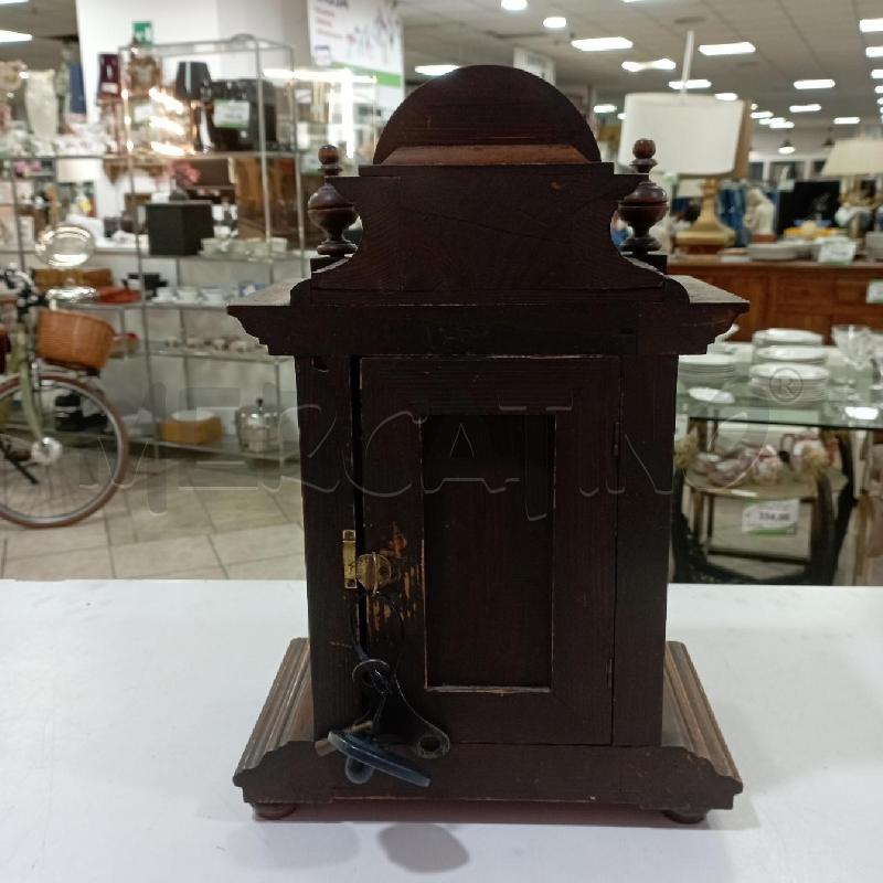 OROLOGIO LEGNO COLONNE + CHIAVE | Mercatino dell'Usato Roma montemario 2