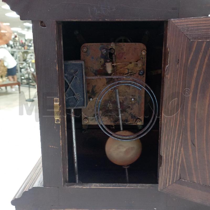 OROLOGIO LEGNO COLONNE + CHIAVE | Mercatino dell'Usato Roma montemario 3
