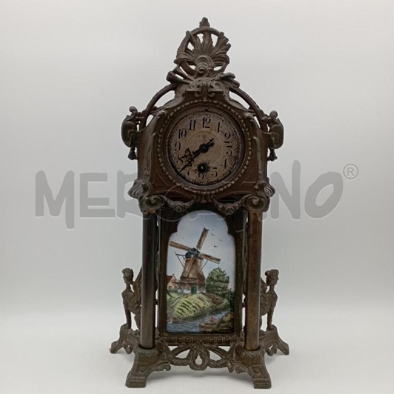 OROLOGIO PARIGINA OLANDESE MAIOLICA DA RIV | Mercatino dell'Usato Roma montemario 1