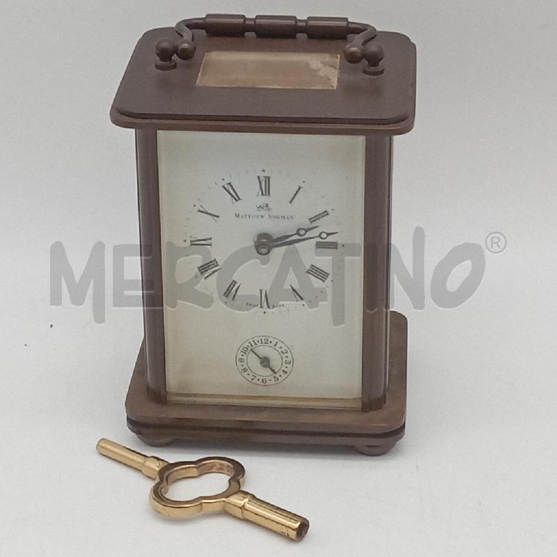 OROLOGIO PENDOLA TAVOLO MATTHEW NORMAN | Mercatino dell'Usato Roma montemario 1