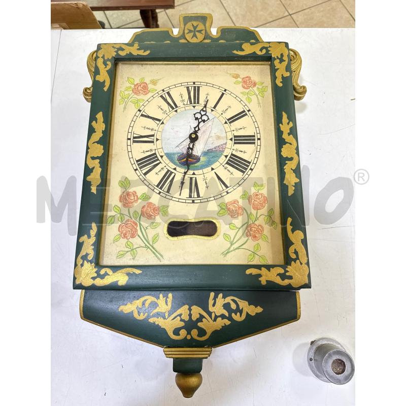 OROLOGIO PENDOLO VERDE | Mercatino dell'Usato Roma montemario 1