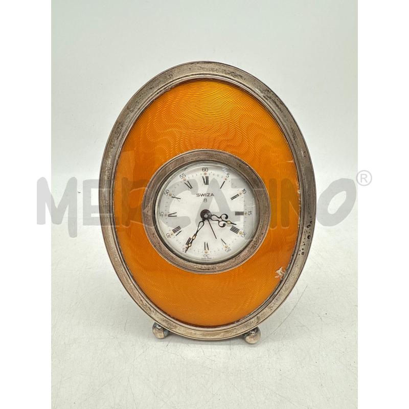 OROLOGIO SWIZA OVALE ARG SMALTATO ARANC | Mercatino dell'Usato Roma montemario 1