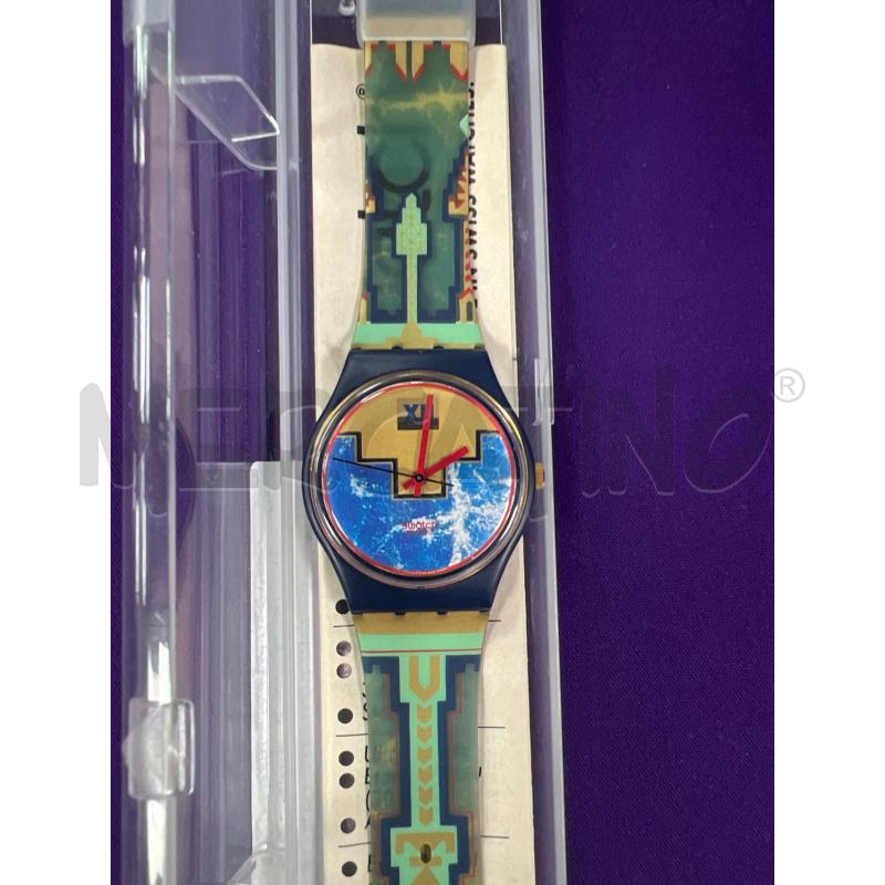 OROLOGIO VERDE SWATCHSUGGESTED NON MARCIANTE | Mercatino dell'Usato Roma montemario 1