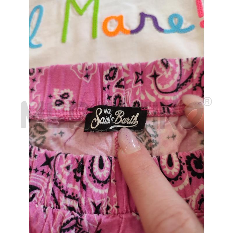 PANTALONE BAMBINO ROSA SAINT BARTH | Mercatino dell'Usato Roma montemario 2
