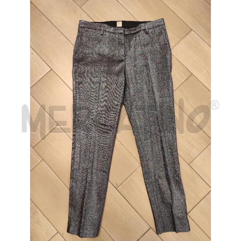 PANTALONE DONNA ARGENTATO TRUE ROYAL | Mercatino dell'Usato Roma montemario 1