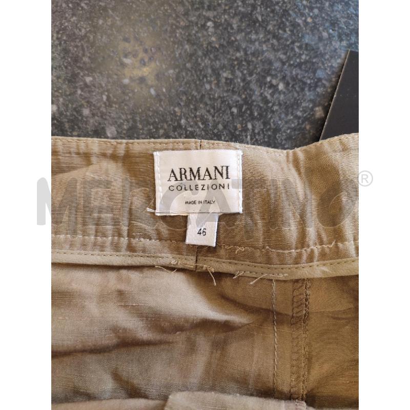PANTALONE DONNA BEIGE ARMANI COLLEZIONI | Mercatino dell'Usato Roma montemario 2
