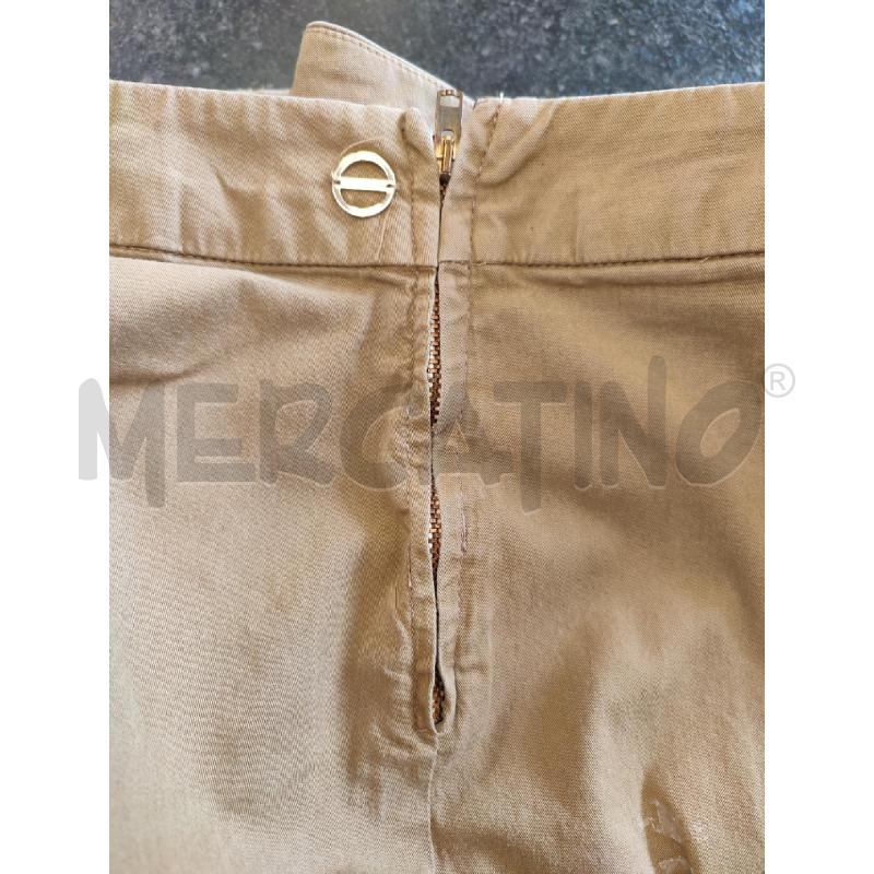 PANTALONE DONNA BEIGE BORBONESE | Mercatino dell'Usato Roma montemario 3