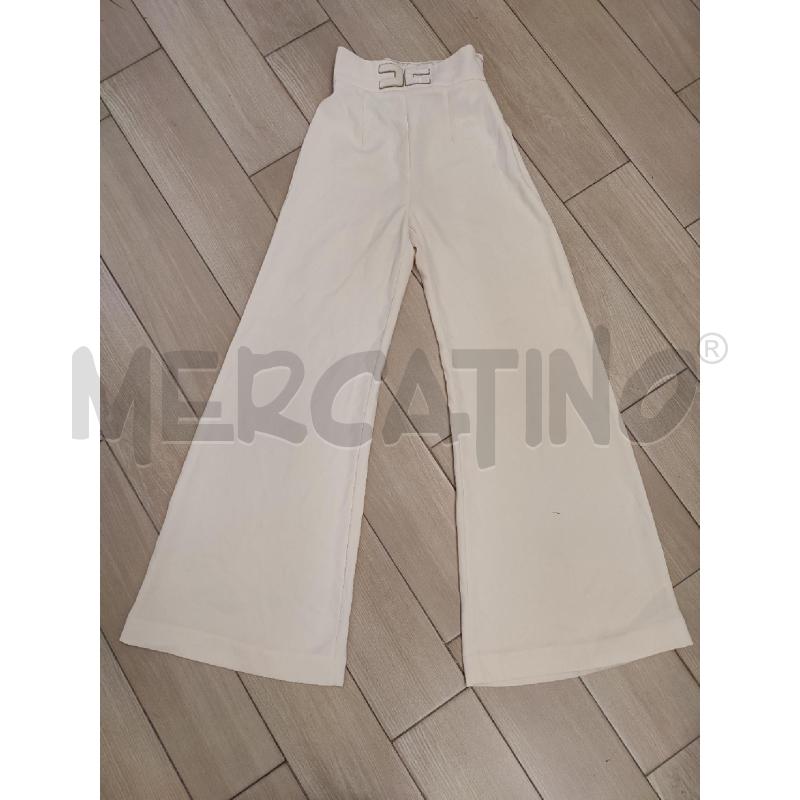 PANTALONE DONNA BEIGE ELISABETTA FRANCHI  | Mercatino dell'Usato Roma montemario 1