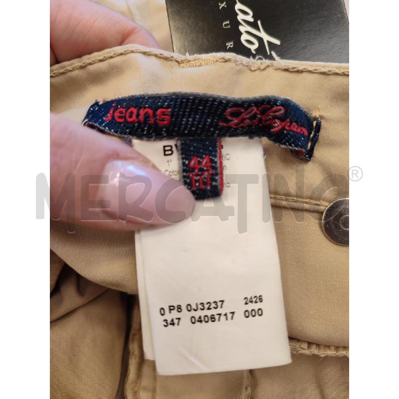 PANTALONE DONNA BEIGE LES COPAINS | Mercatino dell'Usato Roma montemario 2