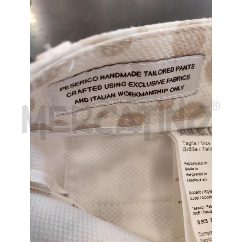 PANTALONE DONNA BEIGE PESERICO POIS  | Mercatino dell'Usato Roma montemario 3