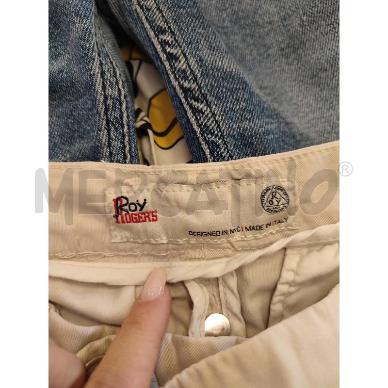 PANTALONE DONNA BEIGE ROY ROGERS | Mercatino dell'Usato Roma montemario 2