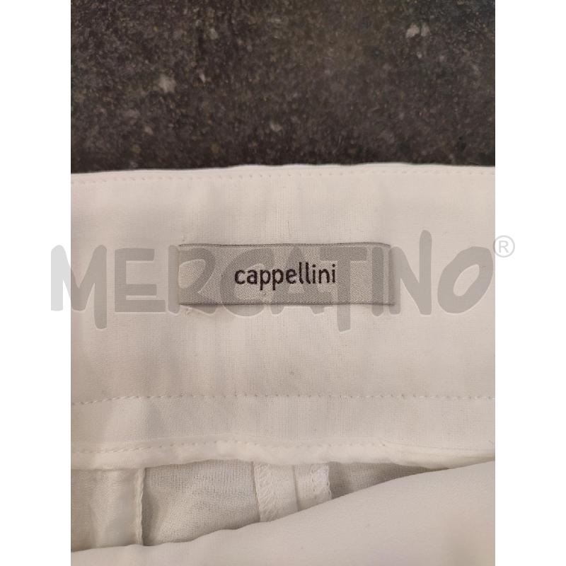 PANTALONE DONNA BIANCO CAPPELLINI  | Mercatino dell'Usato Roma montemario 2