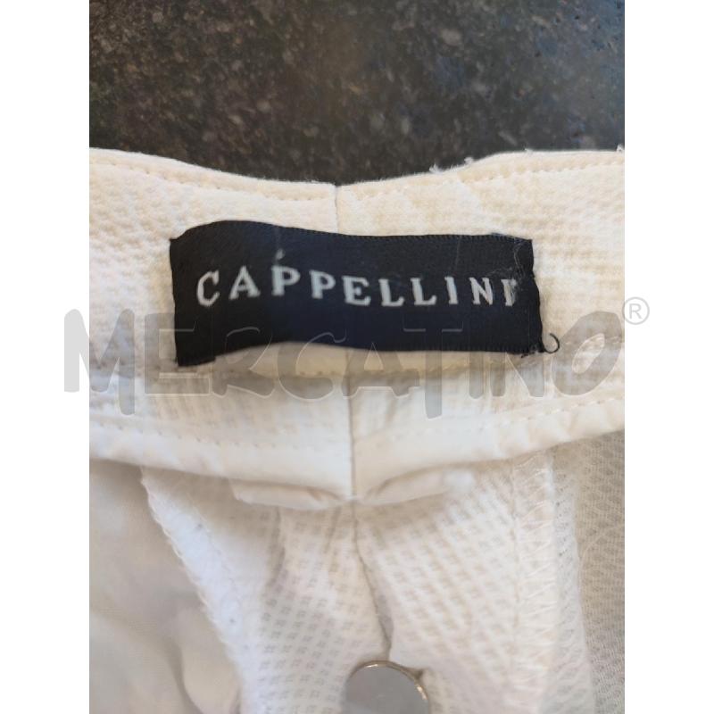 PANTALONE DONNA BIANCO CAPPELLINI  | Mercatino dell'Usato Roma montemario 2