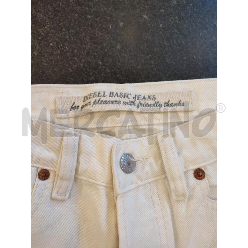 PANTALONE DONNA BIANCO DIESEL  | Mercatino dell'Usato Roma montemario 2