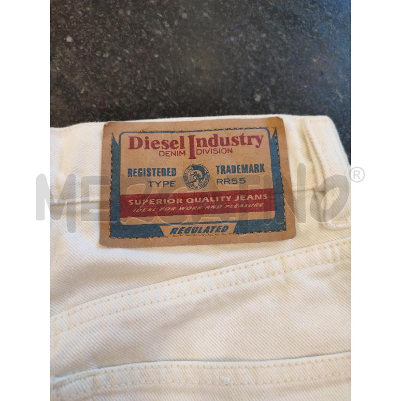 PANTALONE DONNA BIANCO DIESEL  | Mercatino dell'Usato Roma montemario 4