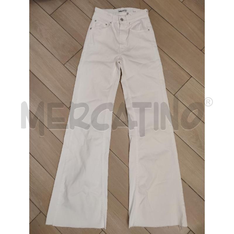 PANTALONE DONNA BIANCO LOIS | Mercatino dell'Usato Roma montemario 1
