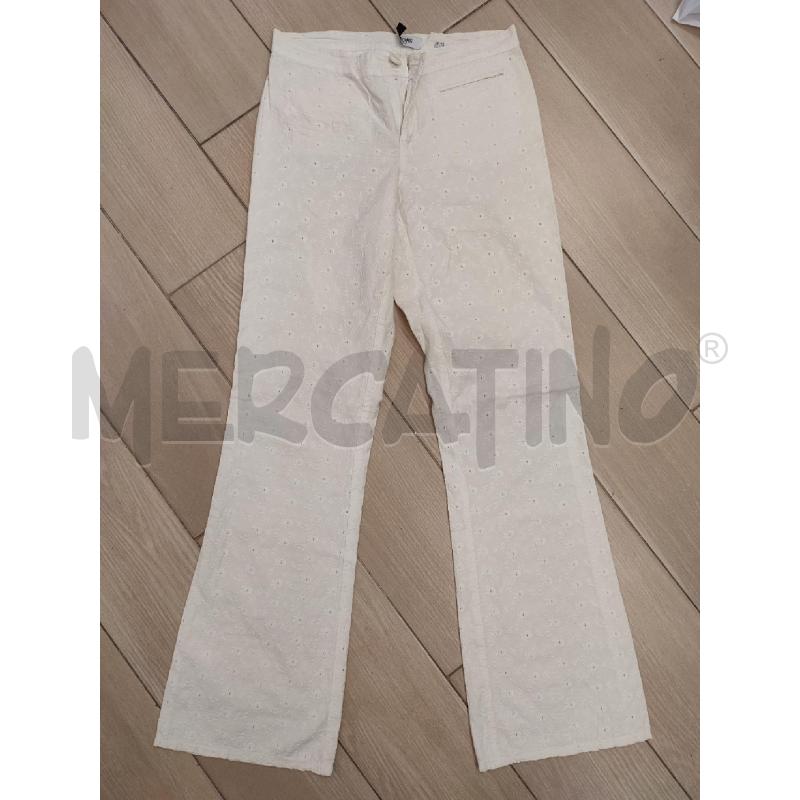 PANTALONE DONNA BIANCO MOSCHINO  | Mercatino dell'Usato Roma montemario 1