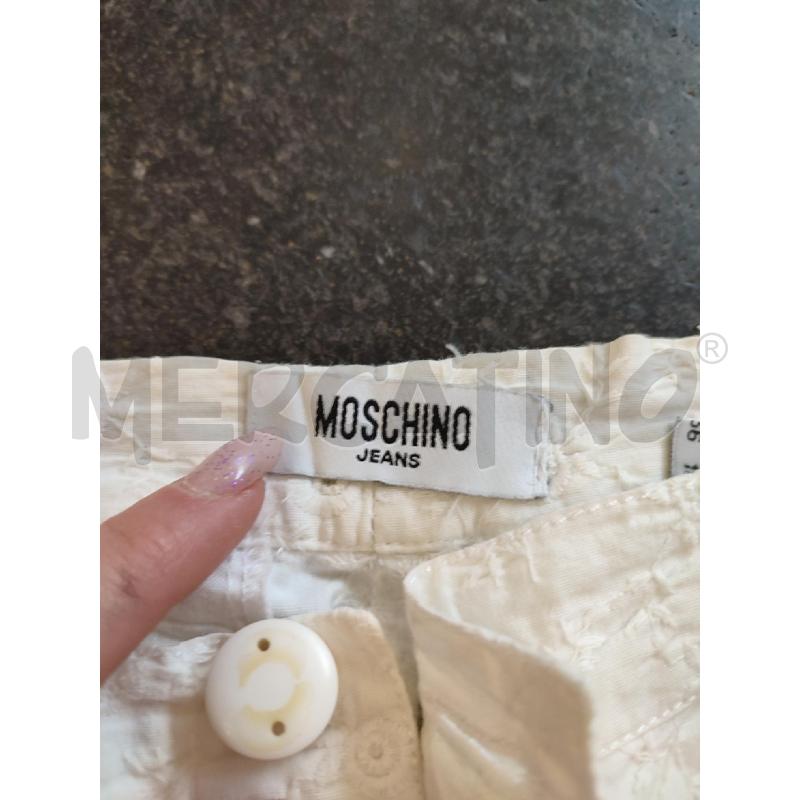 PANTALONE DONNA BIANCO MOSCHINO  | Mercatino dell'Usato Roma montemario 2