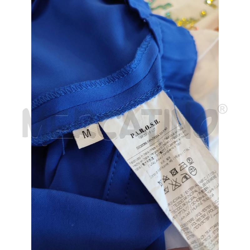 PANTALONE DONNA BLU PARROSH RISVOLTO SOTTO | Mercatino dell'Usato Roma montemario 3
