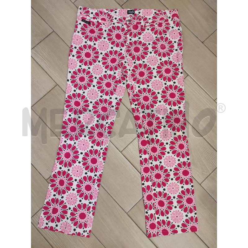 PANTALONE DONNA FUCSIA D&G | Mercatino dell'Usato Roma montemario 1