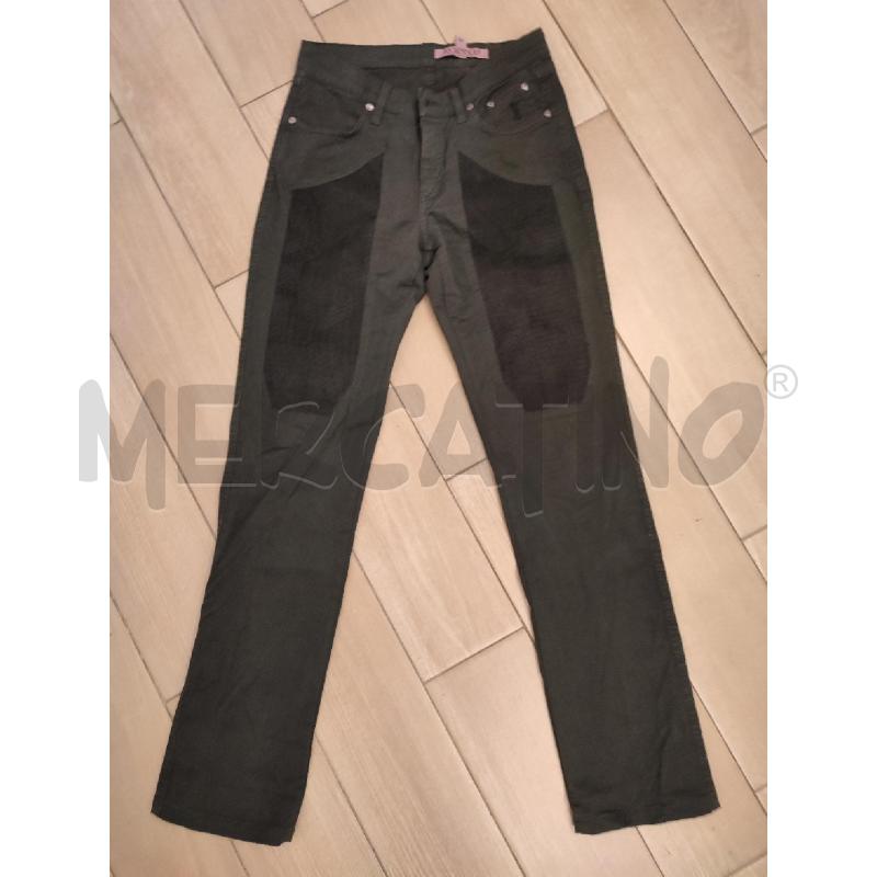 PANTALONE DONNA GRIGIO JECKERSON INTRECCI | Mercatino dell'Usato Roma montemario 1
