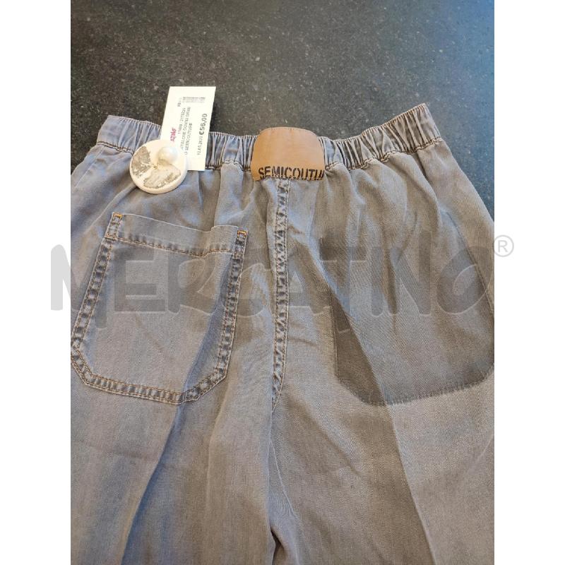PANTALONE DONNA GRIGIO SEMICOUTURE | Mercatino dell'Usato Roma montemario 3