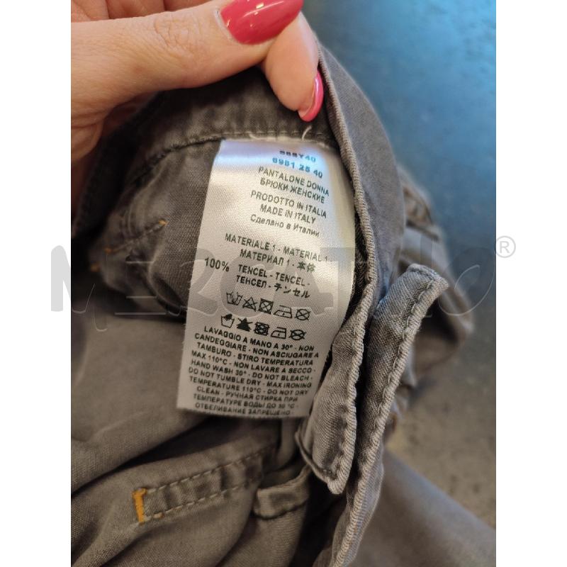 PANTALONE DONNA GRIGIO SEMICOUTURE | Mercatino dell'Usato Roma montemario 5