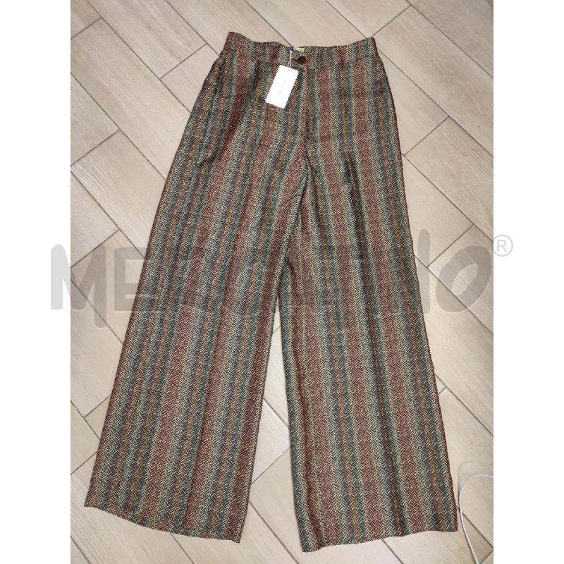 PANTALONE DONNA MARRONE MOMONI SPIGHETTE | Mercatino dell'Usato Roma montemario 1