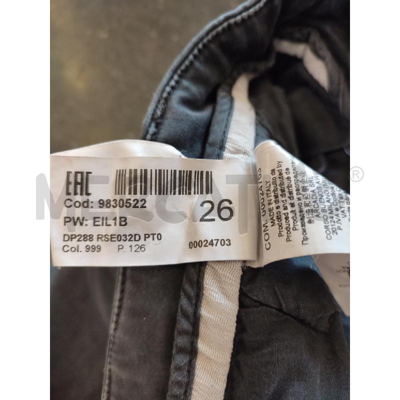 PANTALONE DONNA NERO DONDUP | Mercatino dell'Usato Roma montemario 3