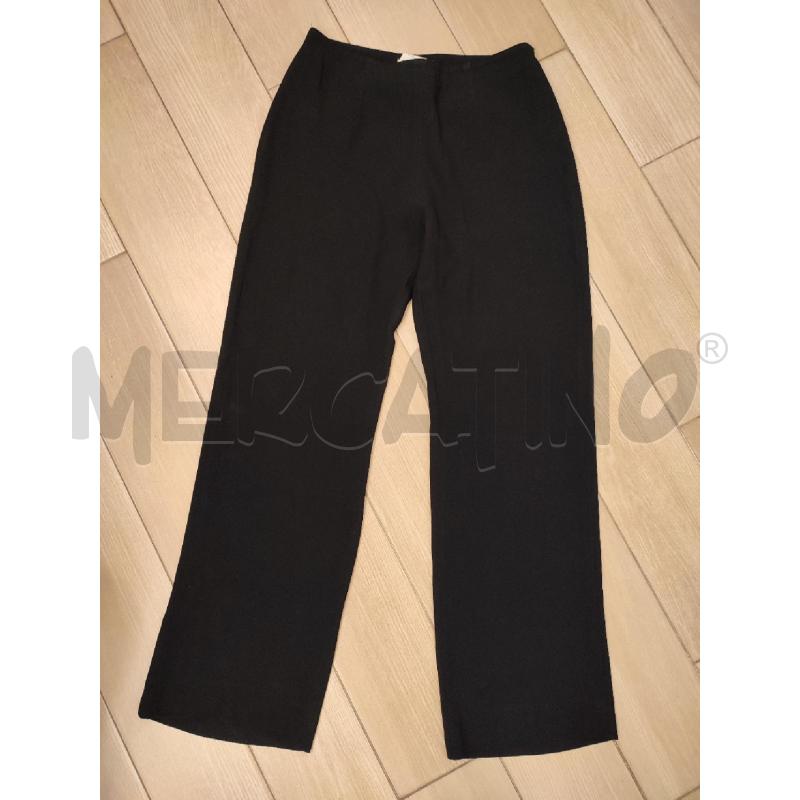 PANTALONE DONNA NERO EMPORIO ARMANI  | Mercatino dell'Usato Roma montemario 1