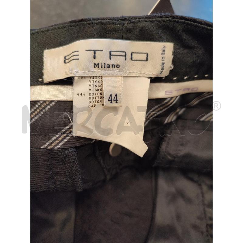 PANTALONE DONNA NERO ETRO  | Mercatino dell'Usato Roma montemario 2