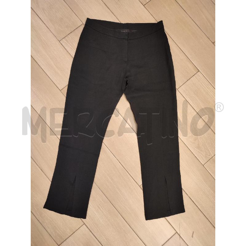 PANTALONE DONNA NERO FEDERICA TOSI | Mercatino dell'Usato Roma montemario 1