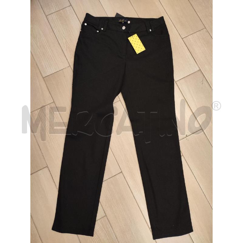 PANTALONE DONNA NERO LUISA SPAGNOLI | Mercatino dell'Usato Roma montemario 1