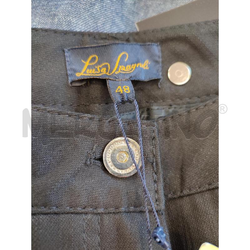 PANTALONE DONNA NERO LUISA SPAGNOLI | Mercatino dell'Usato Roma montemario 2