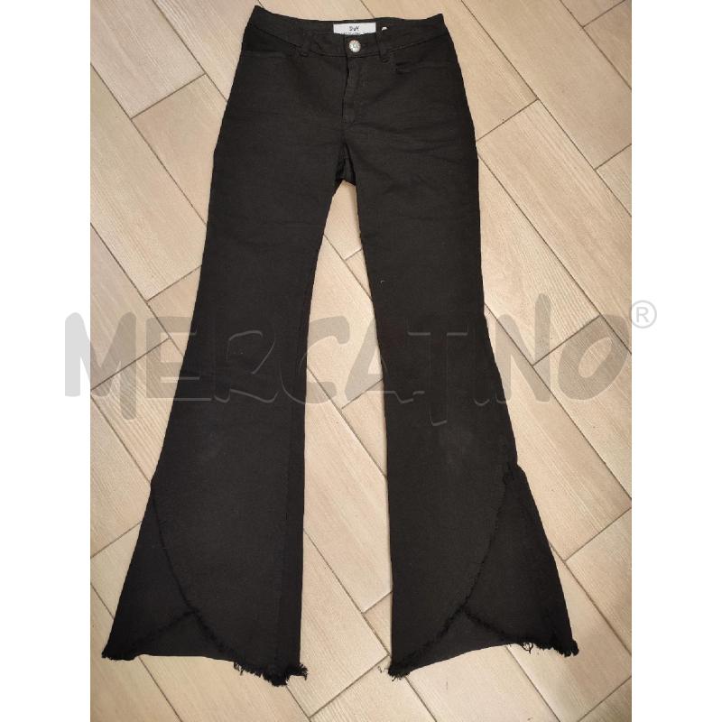 PANTALONE DONNA NERO SHAFT | Mercatino dell'Usato Roma montemario 1