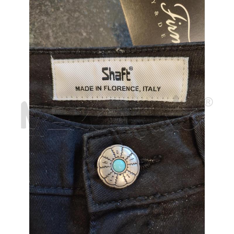 PANTALONE DONNA NERO SHAFT | Mercatino dell'Usato Roma montemario 2