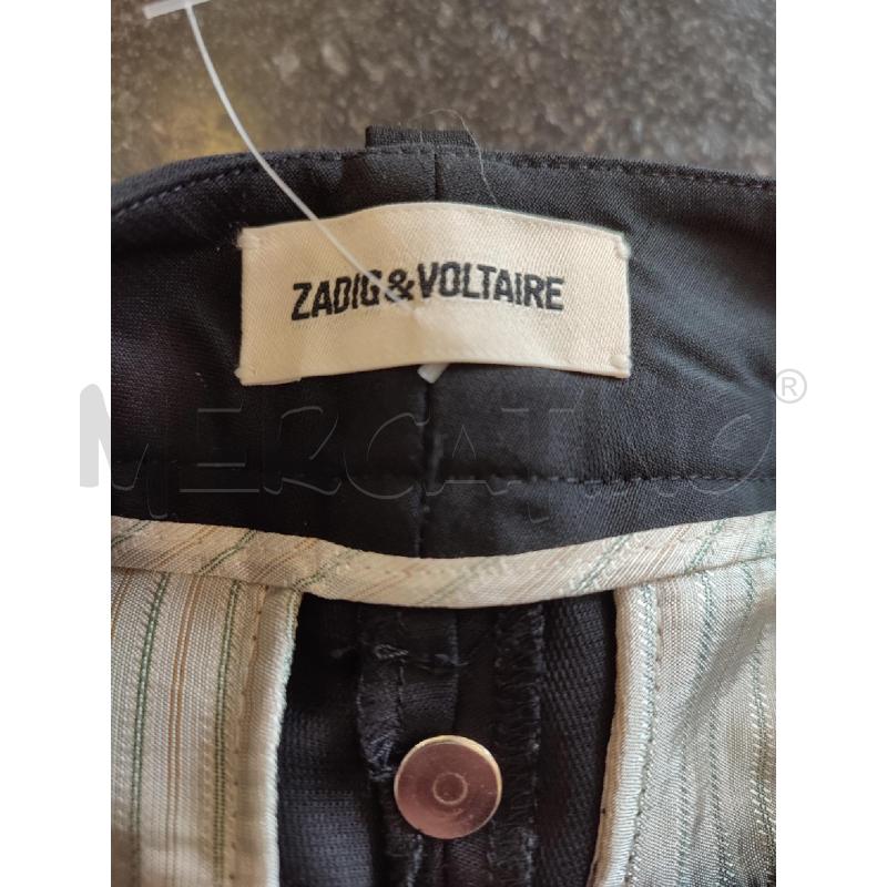 PANTALONE DONNA NERO ZADIG E VOLTAIRE | Mercatino dell'Usato Roma montemario 2