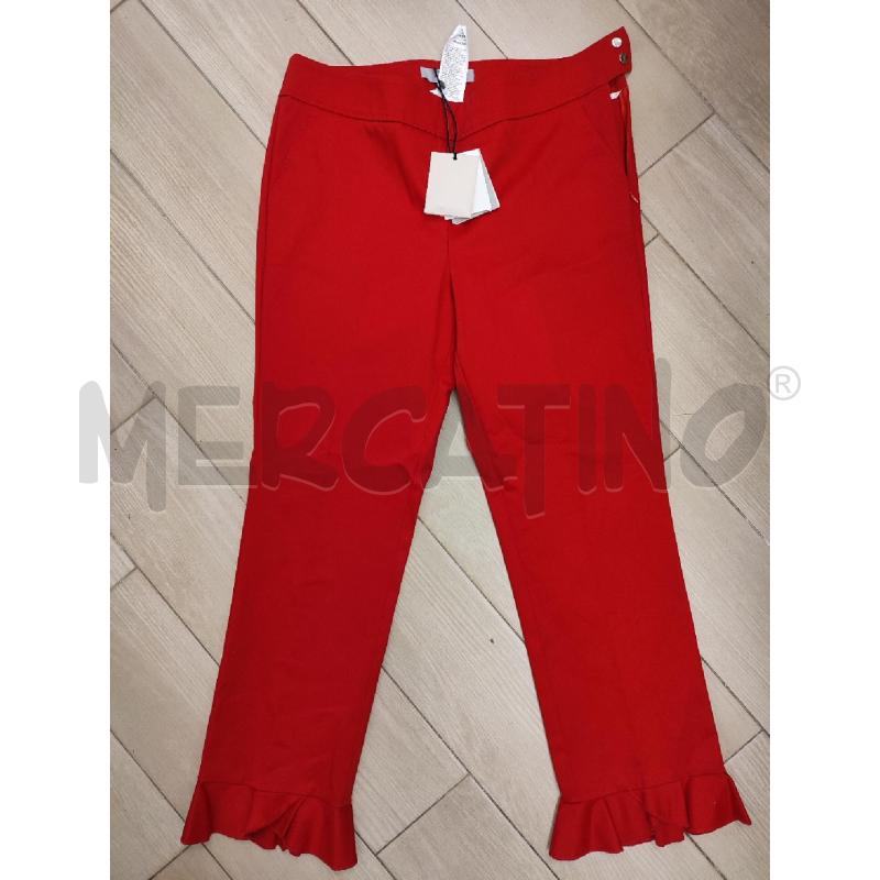 PANTALONE DONNA ROSSO MARELLA | Mercatino dell'Usato Roma montemario 1