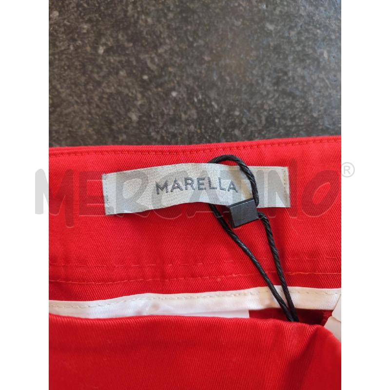 PANTALONE DONNA ROSSO MARELLA | Mercatino dell'Usato Roma montemario 2