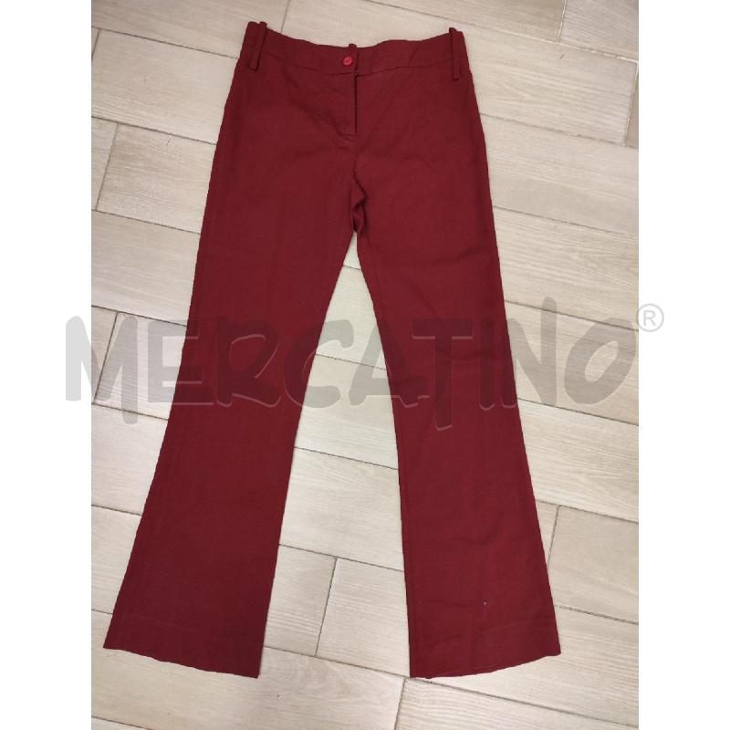 PANTALONE DONNA ROSSO PATRIZIA PEPE | Mercatino dell'Usato Roma montemario 1