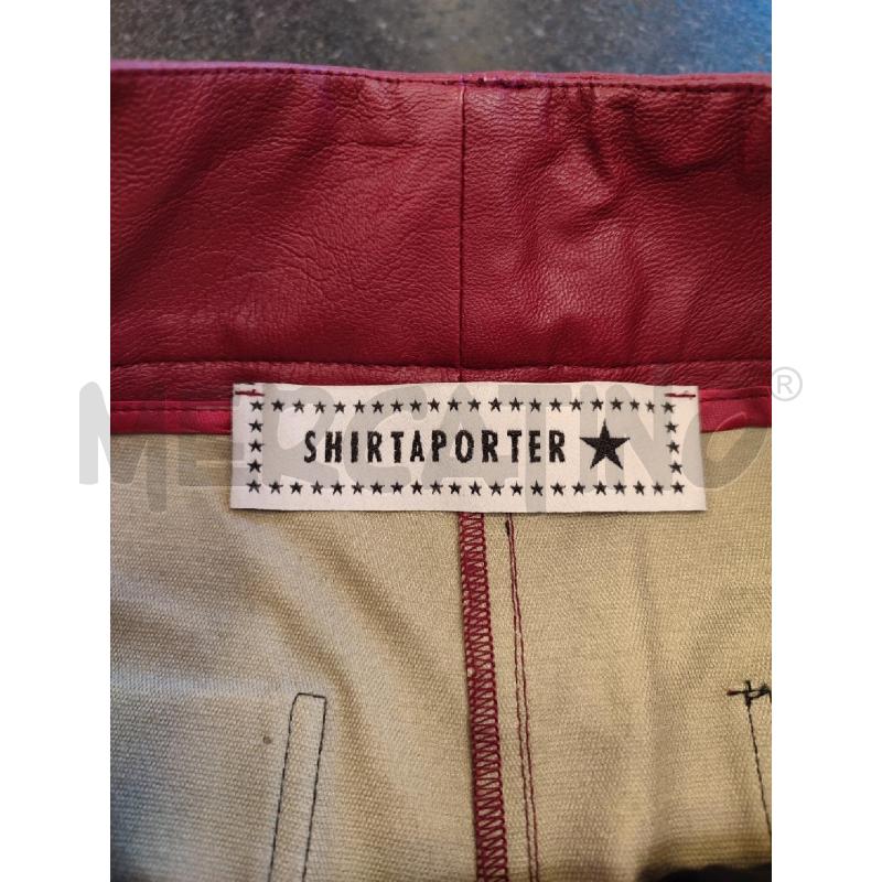 PANTALONE DONNA ROSSO SHIRT A PORTER | Mercatino dell'Usato Roma montemario 2