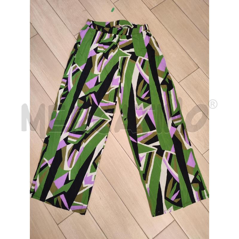 PANTALONE DONNA VERDE FRANCESCA MERCURIALI  | Mercatino dell'Usato Roma montemario 1