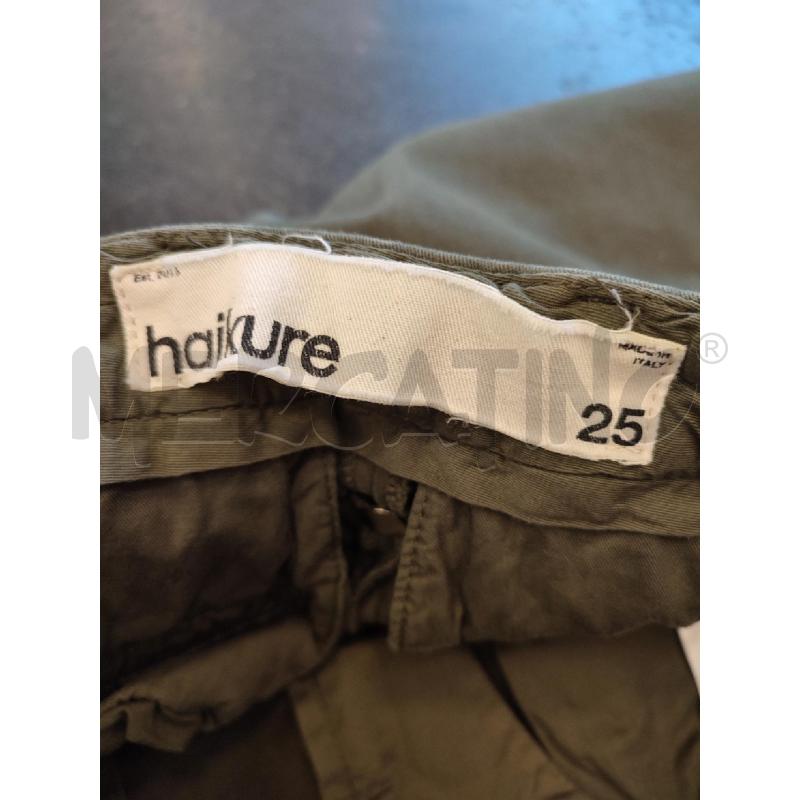 PANTALONE DONNA VERDE HAIKURE | Mercatino dell'Usato Roma montemario 2