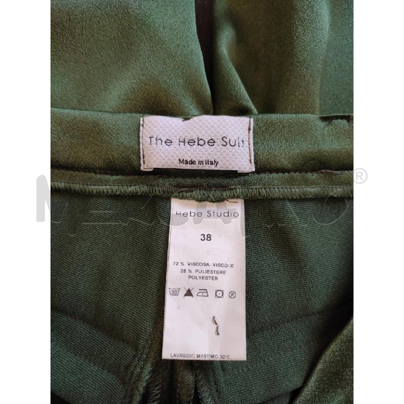 PANTALONE DONNA VERDI HEBE SUIT  | Mercatino dell'Usato Roma montemario 2